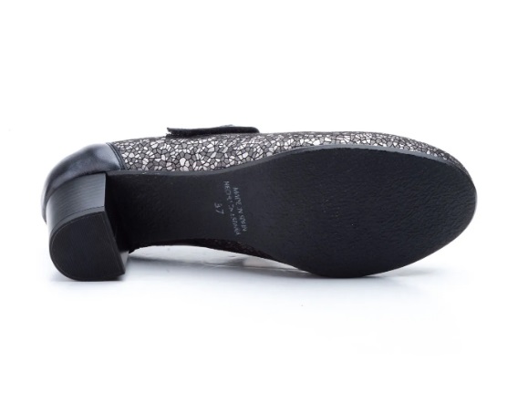 Zapato tacón señora Jam 7218 gris - Imagen 2