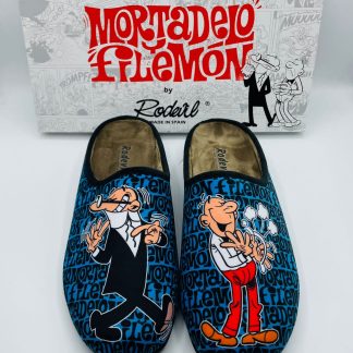 Zapatillas casa Mortadelo y Filemón