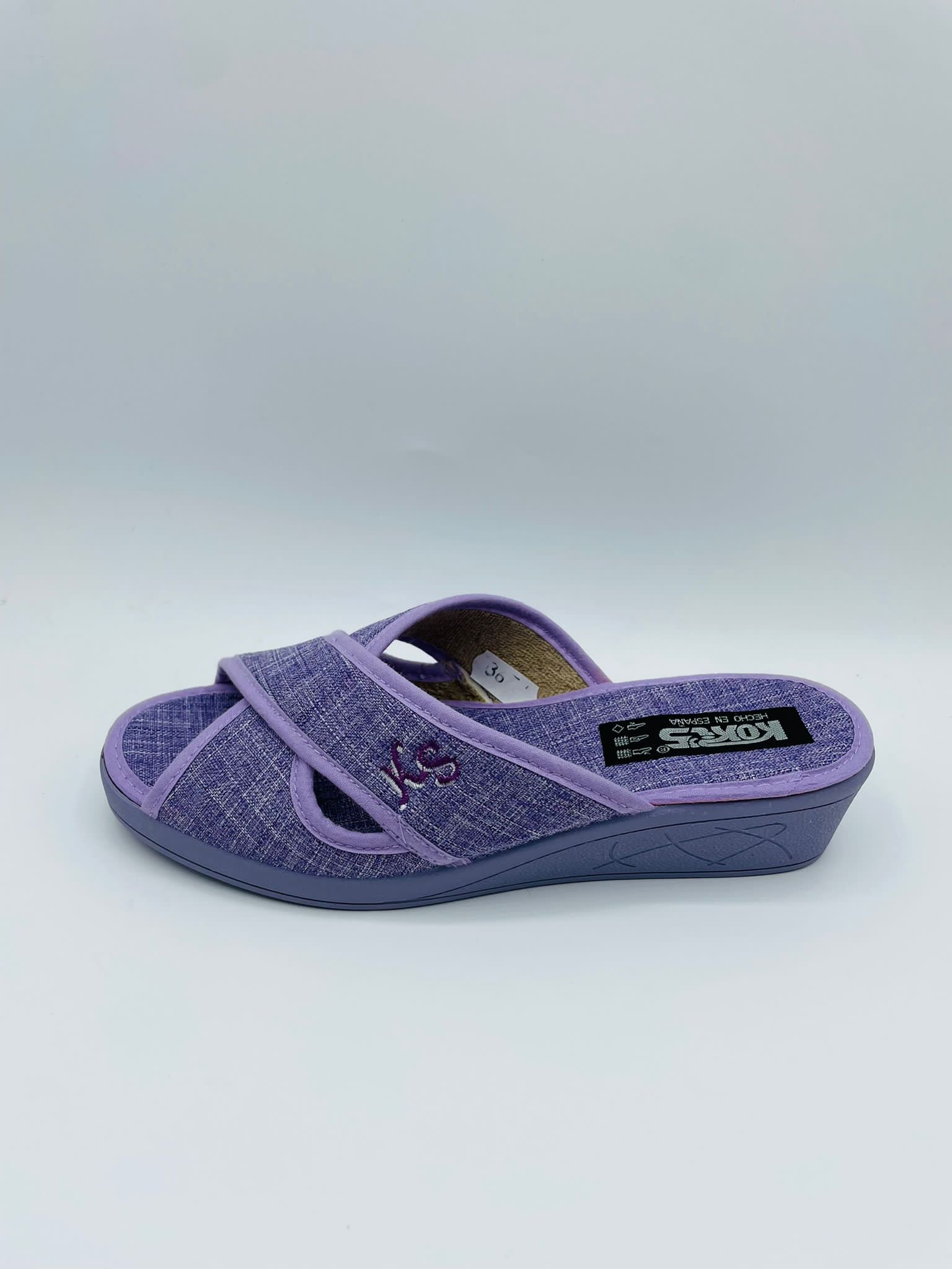 Zapatillas casa cruzadas Kokis 23321 - Imagen 5
