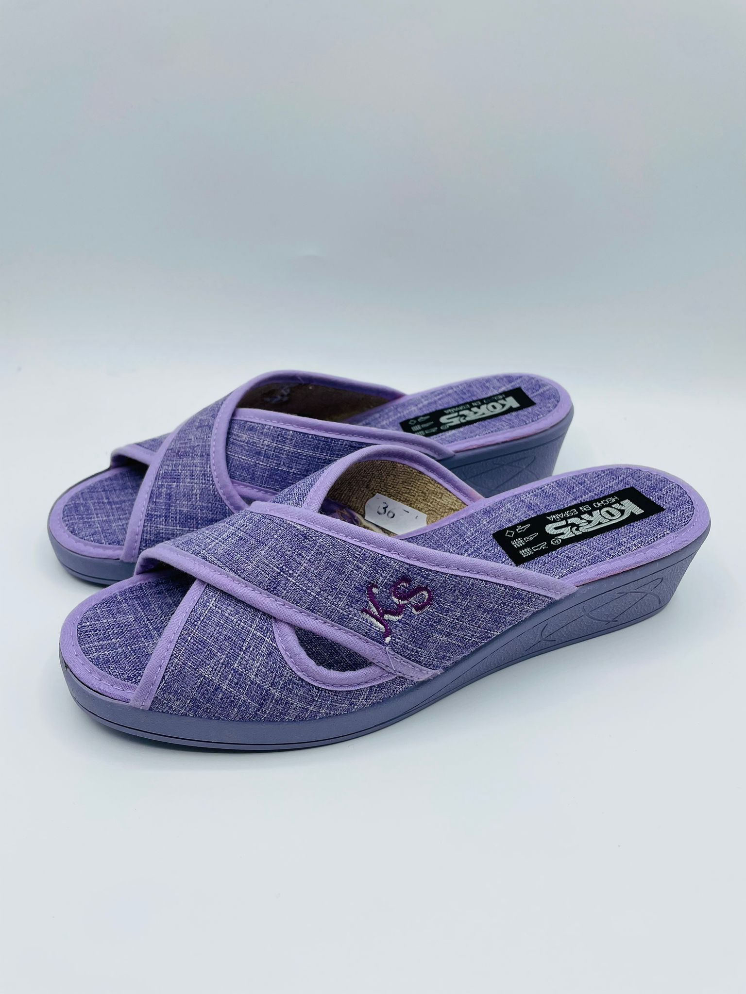 Zapatillas casa cruzadas Kokis 23321 - Imagen 3