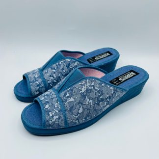Zapatillas de casa con cuña Kokis 43502