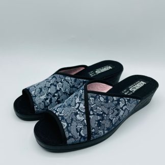 Zapatillas de casa con cuña Kokis 43402