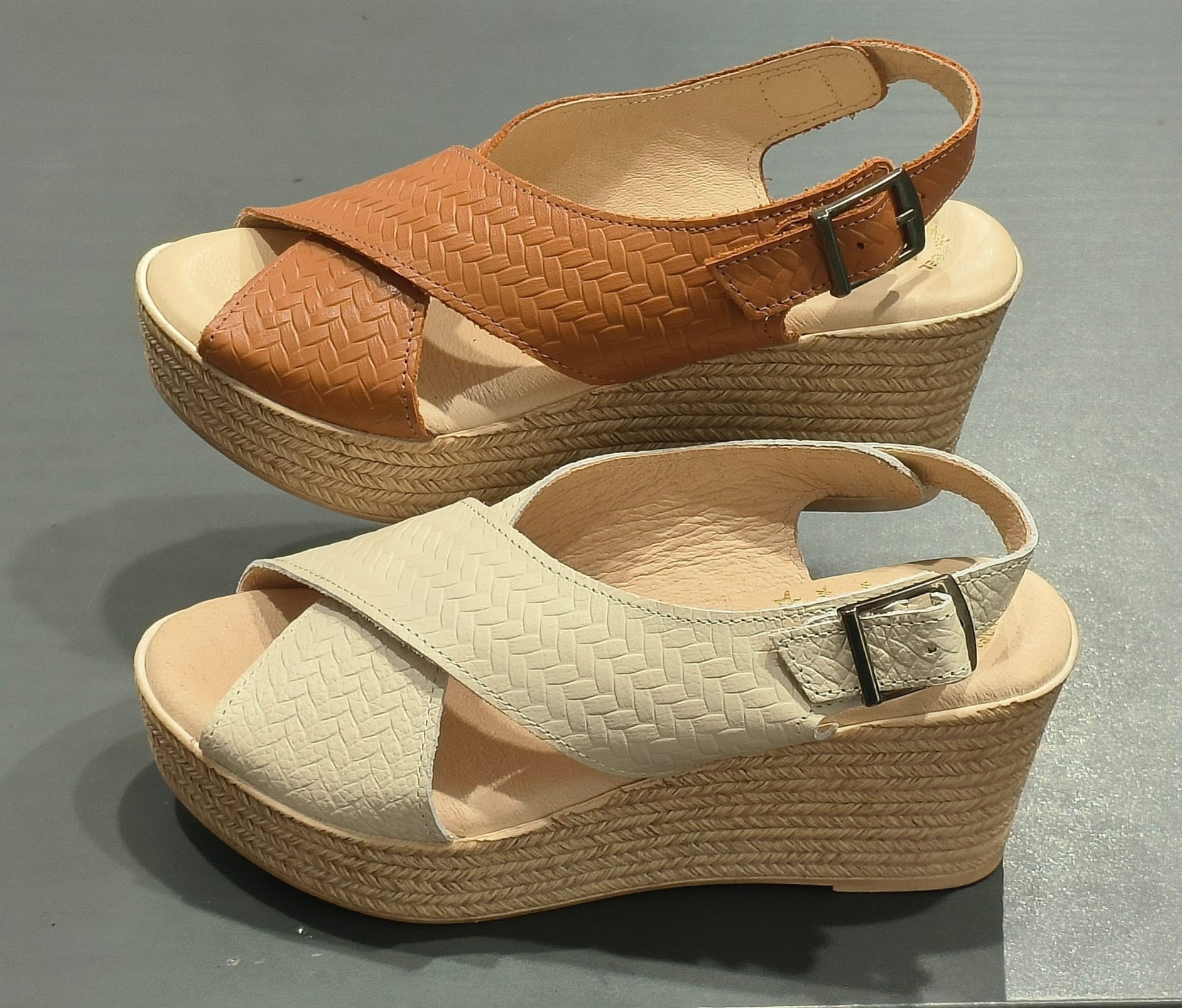 Sandalia plataforma Duendy 3739