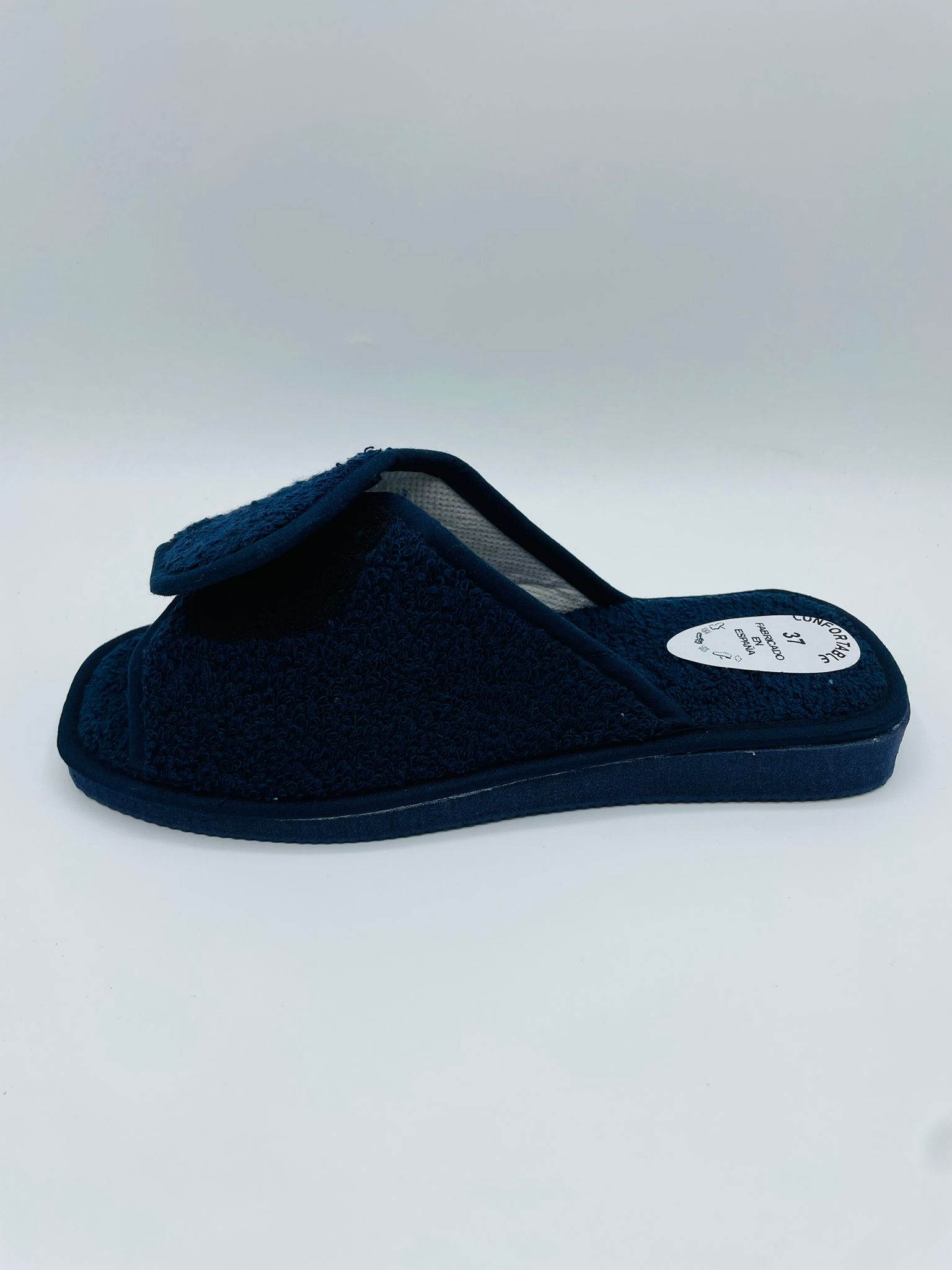 Zapatilla casa mujer velcro rizo - Imagen 2
