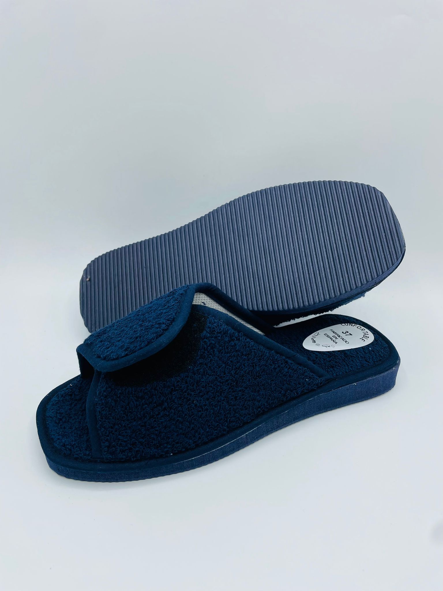 Zapatilla casa mujer velcro rizo - Imagen 3