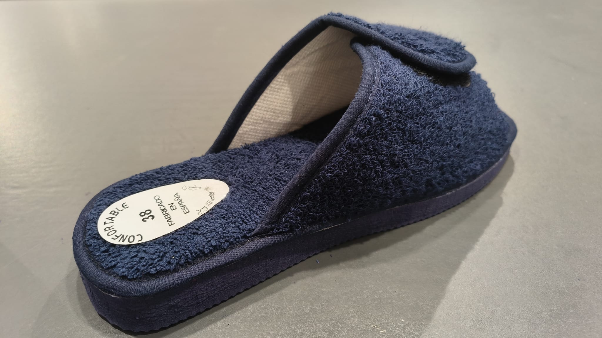 Zapatilla casa mujer velcro rizo - Imagen 6
