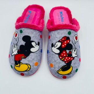 Zapatillas de casa Minnie y Mickey