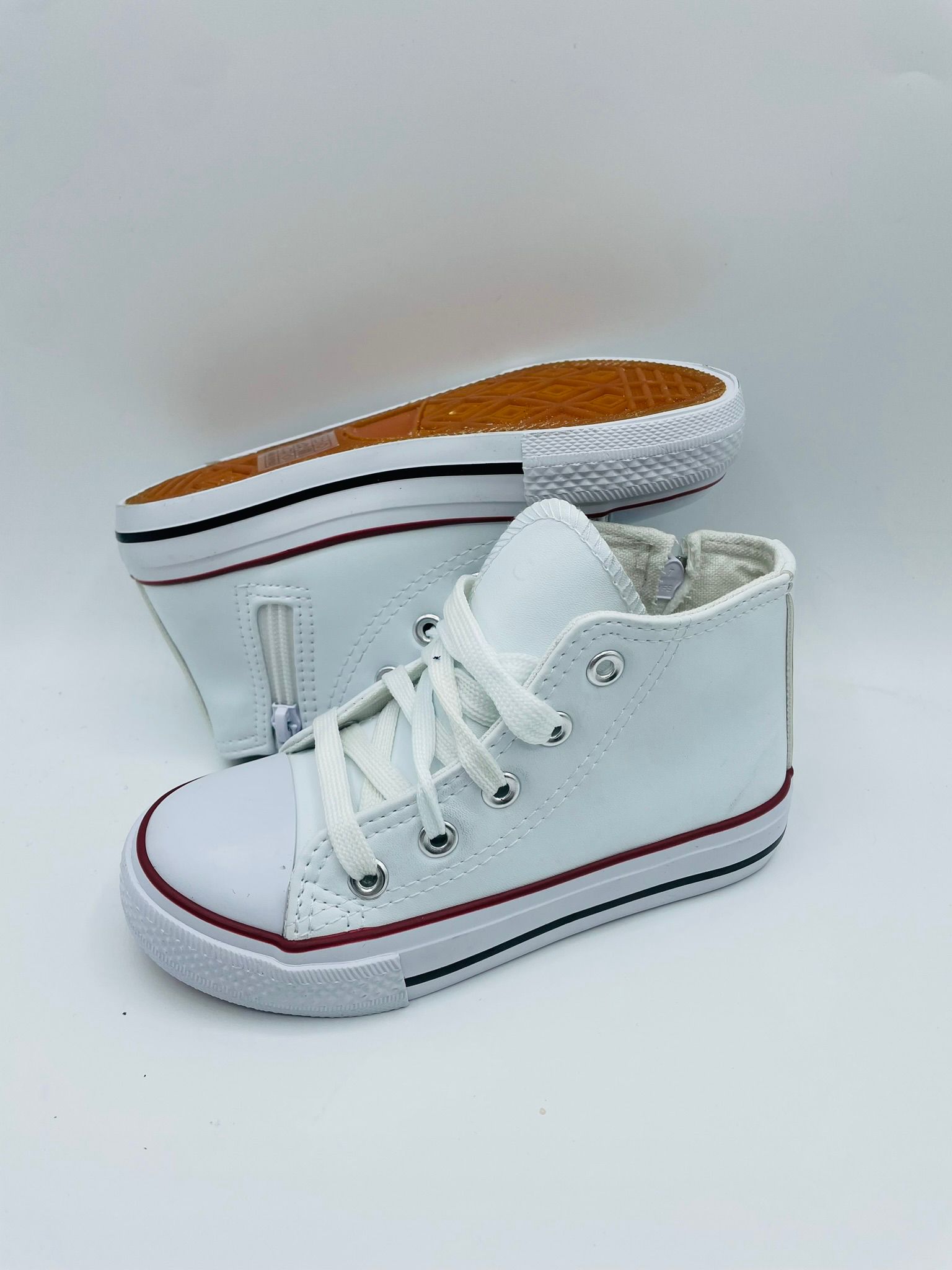 Bota infantil tipo converse 202 - Imagen 4