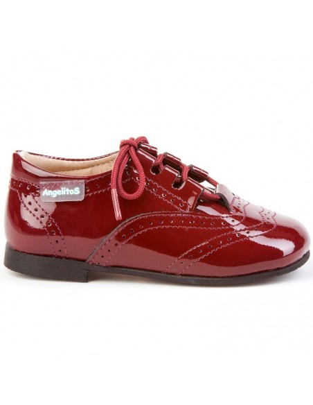 Zapato infantil inglesitos charol Angelitos 1505 - Imagen 7