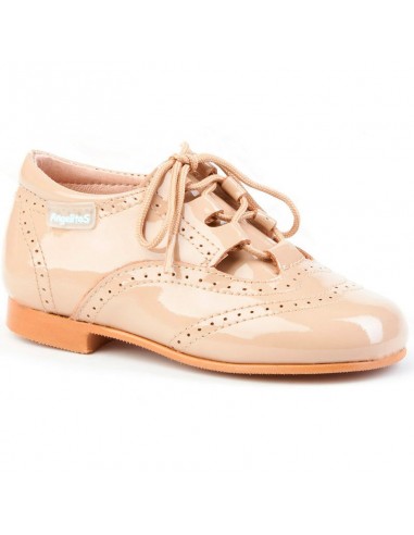 Zapato infantil inglesitos charol Angelitos 1505 - Imagen 5
