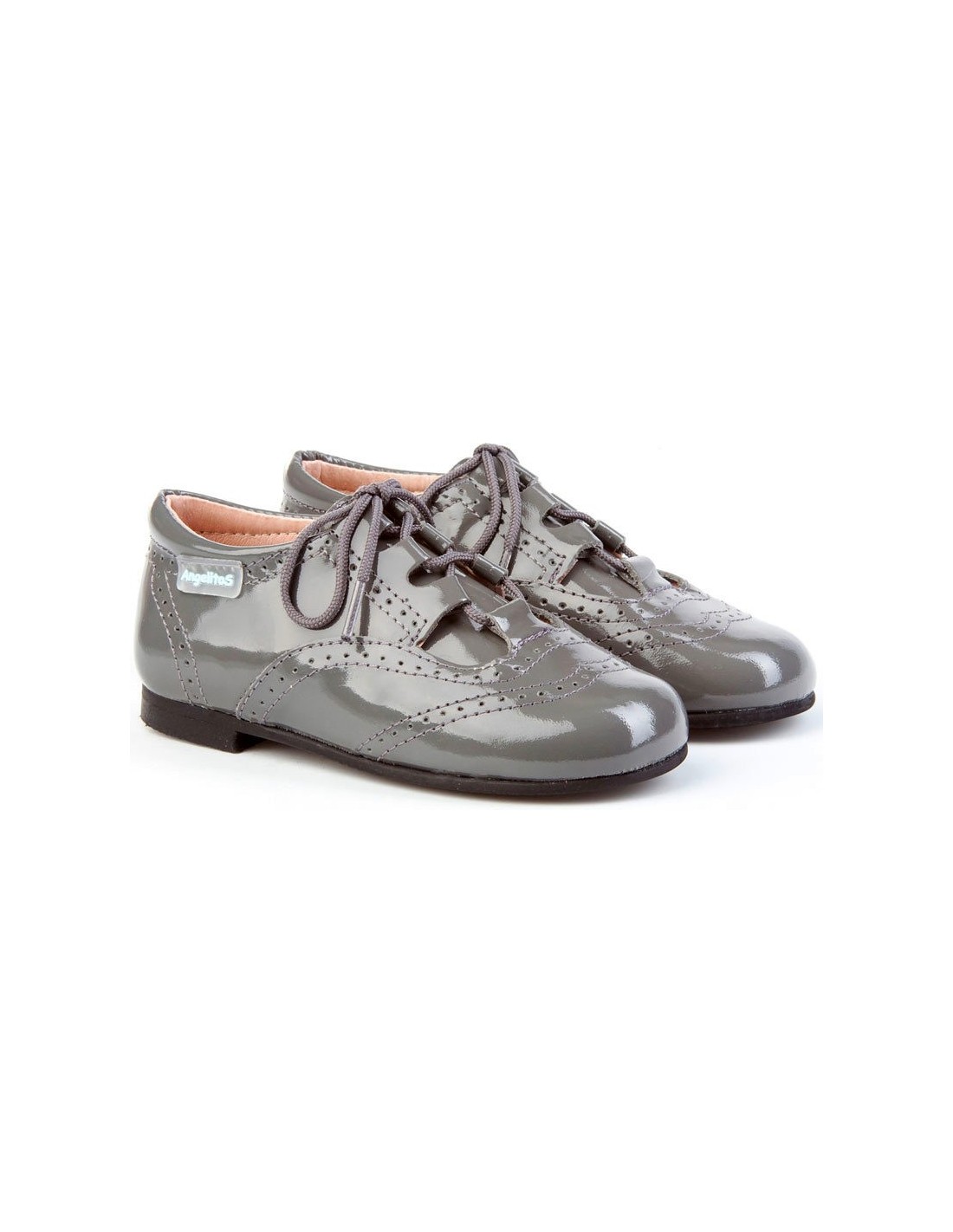 Zapato infantil inglesitos charol Angelitos 1505 - Imagen 10