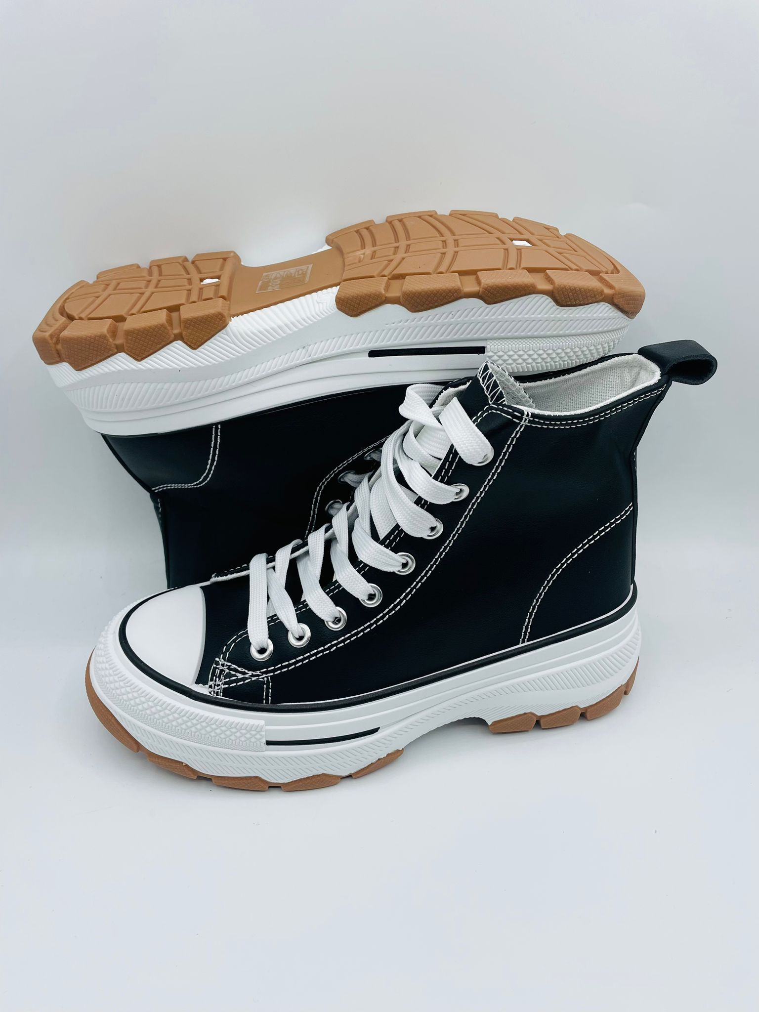 Bota deportiva mujer con plataforma F933 - Imagen 2