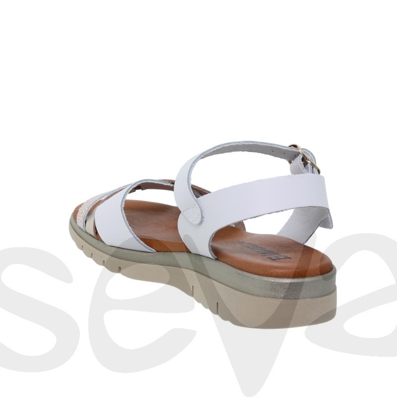 Sandalia mujer en piel Blusandal 251063 - Imagen 12