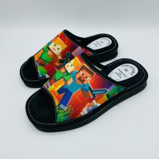 Zapatillas de casa Minecraft