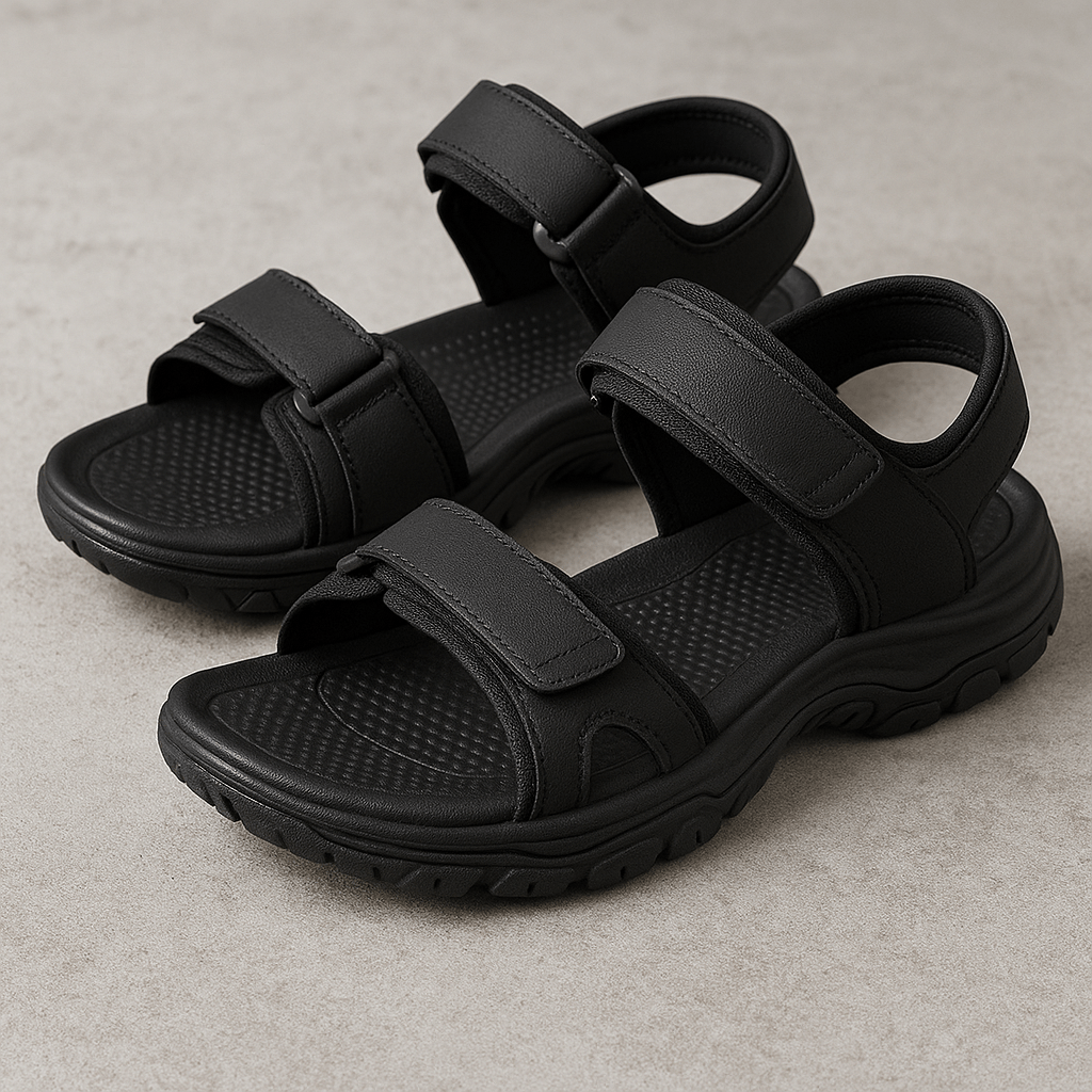 sandalias chanclas negras