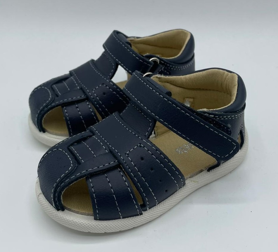 Sandalia infantil en piel Xiquets 110001 - Imagen 3