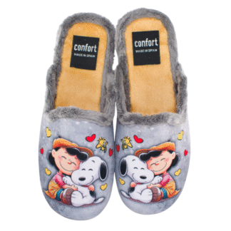Zapatillas de casa Snoopy y Lucy