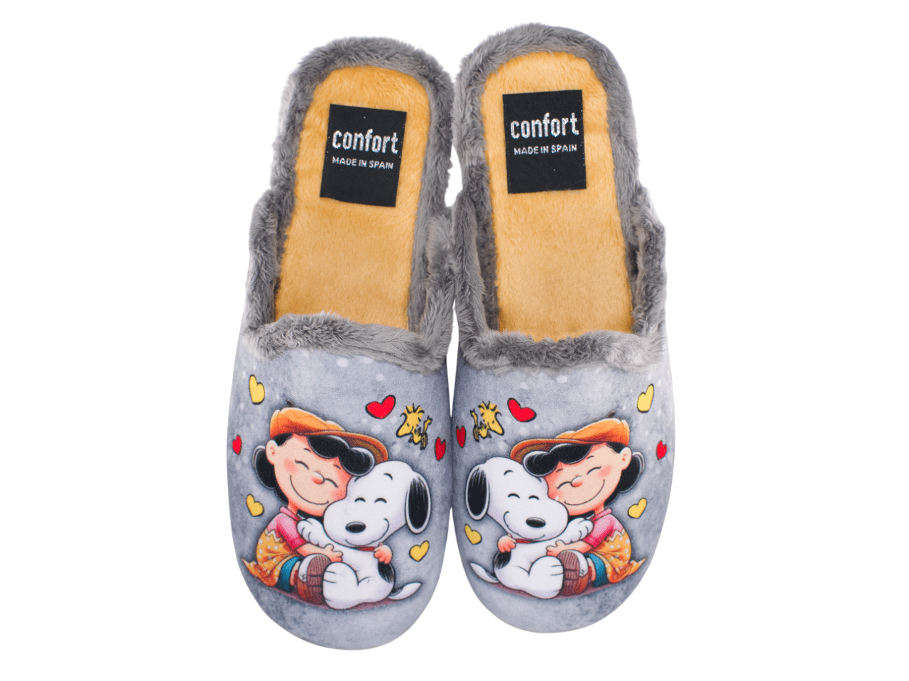 Zapatillas de casa Snoopy y Lucy