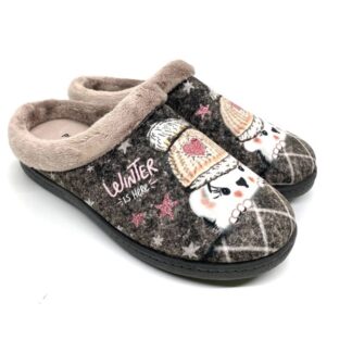 Zapatillas de casa plantilla extraíble perrito gorro 12213
