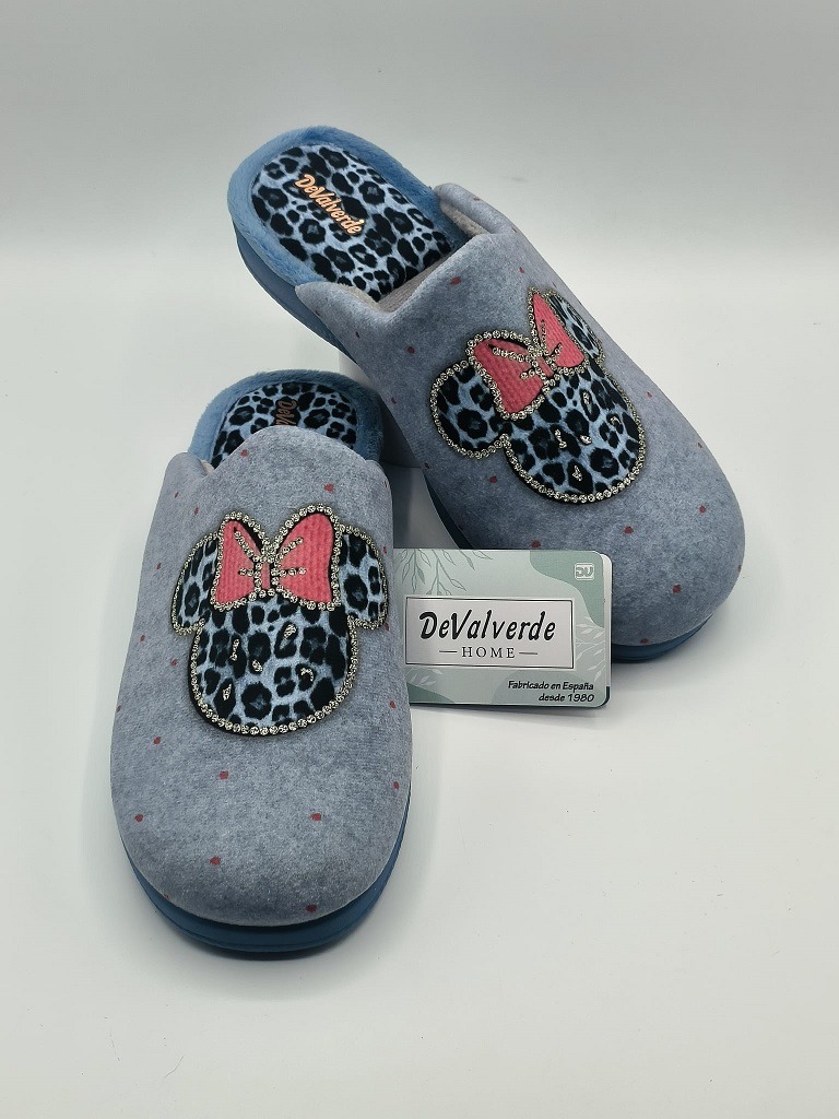 Zapatillas de casa mujer Minnie Devalverde 1179