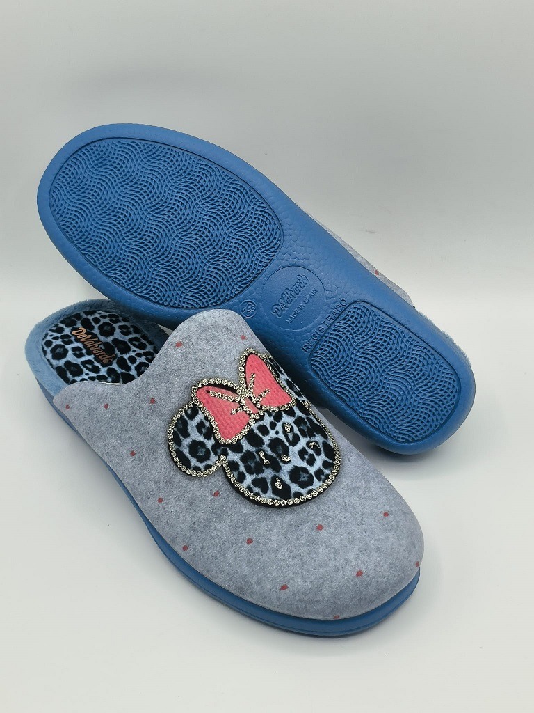 Zapatillas de casa mujer Minnie Devalverde 1179 - Imagen 4