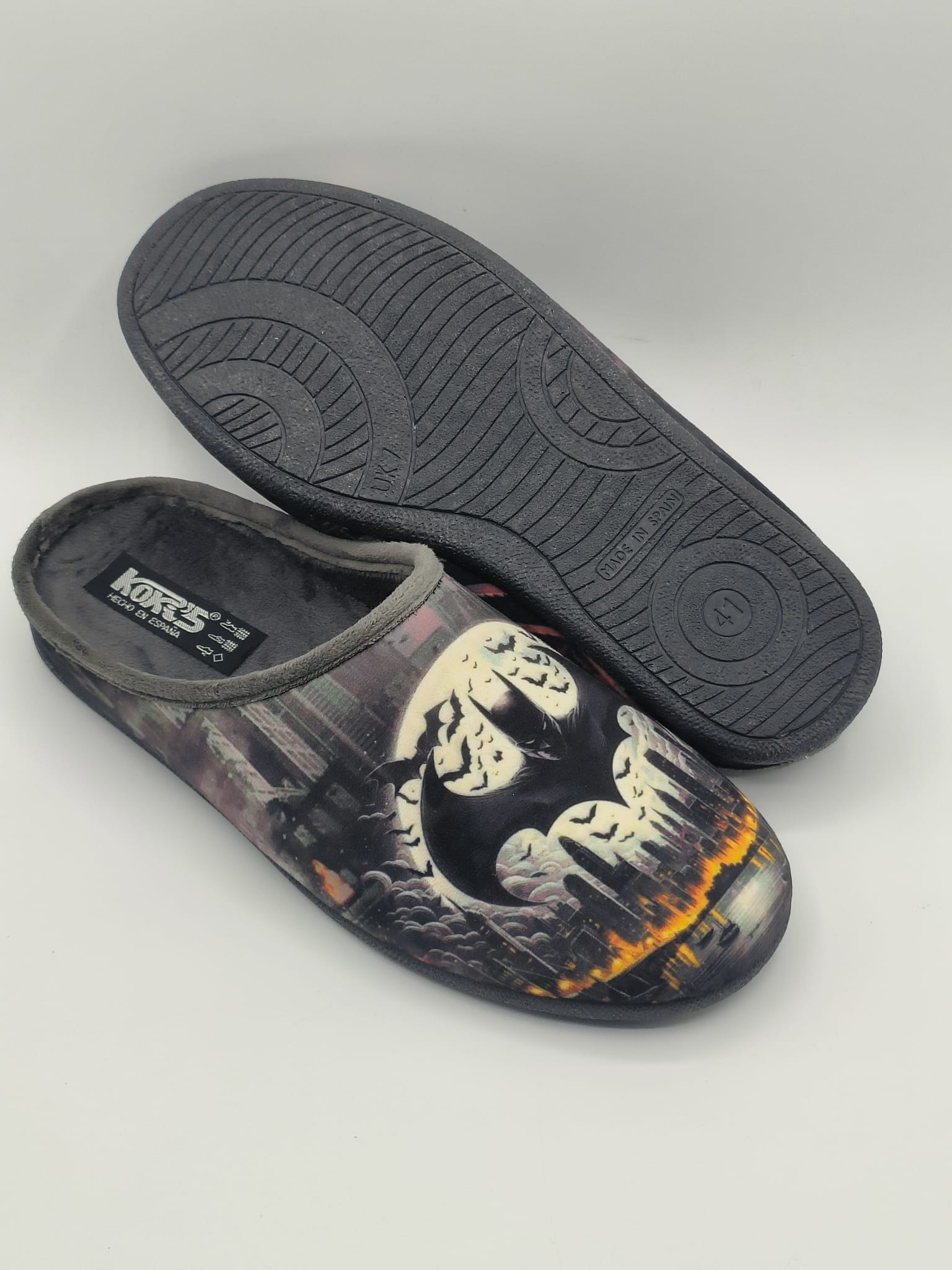 Zapatillas de casa Batman hombre Kokis 58014 - Imagen 2