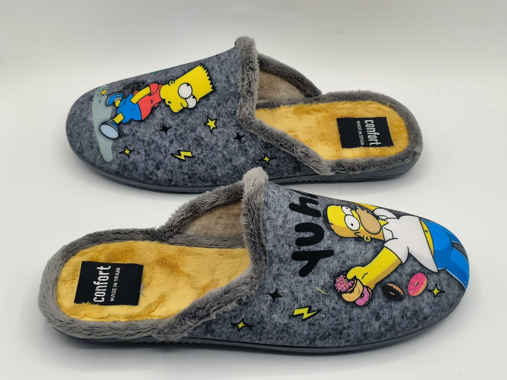 Zapatillas de casa Homer y Bart Simpsons - Imagen 3
