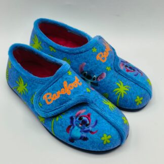 Zapatilla de casa cerrada infantil barefoot Stitch