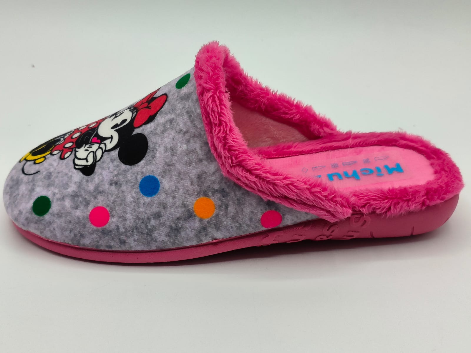 Zapatillas de casa infantil Mickey Minnie barefoot - Imagen 6