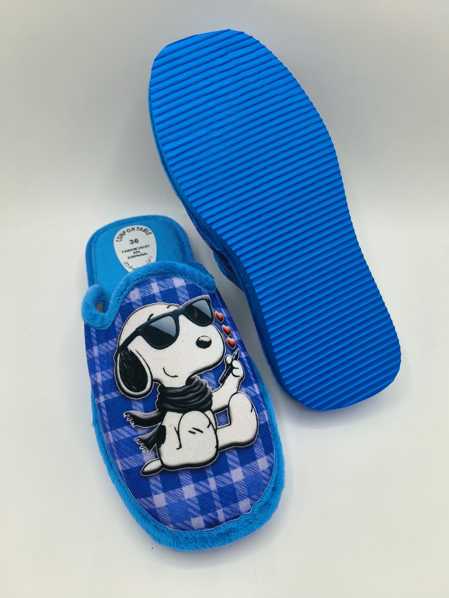 Zapatillas de casa Snoopy gafas - Imagen 7