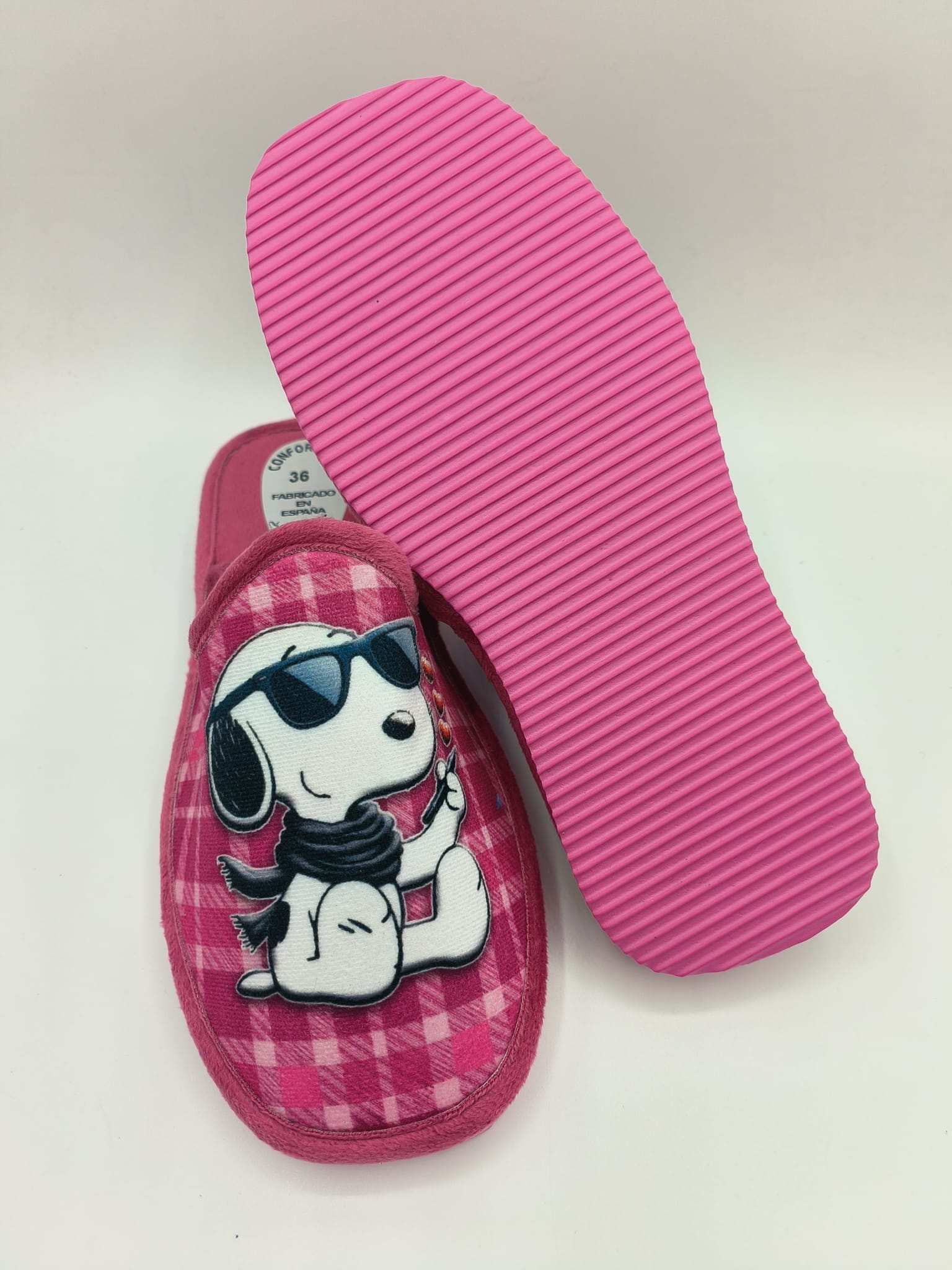 Zapatillas de casa Snoopy gafas - Imagen 4