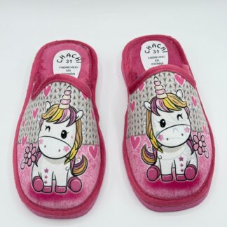 Zapatilla de casa infantil Unicornio