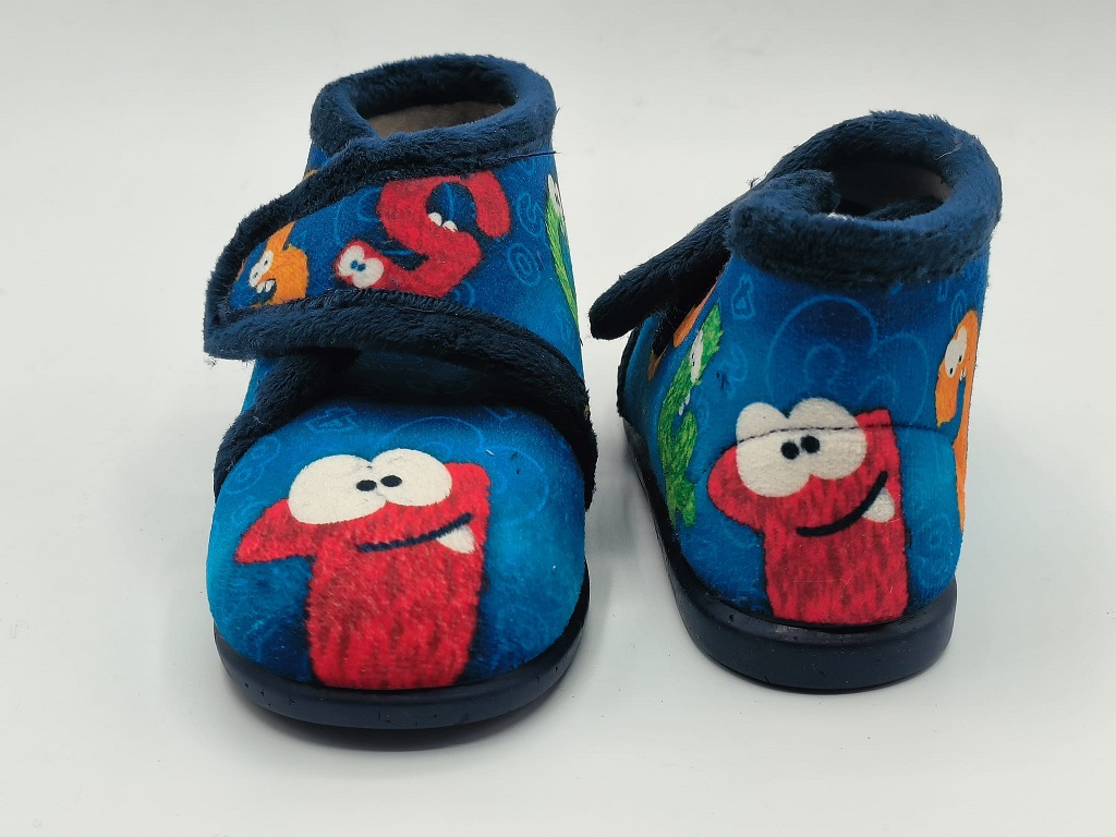 Botita infantil para casa con velcro - Imagen 2