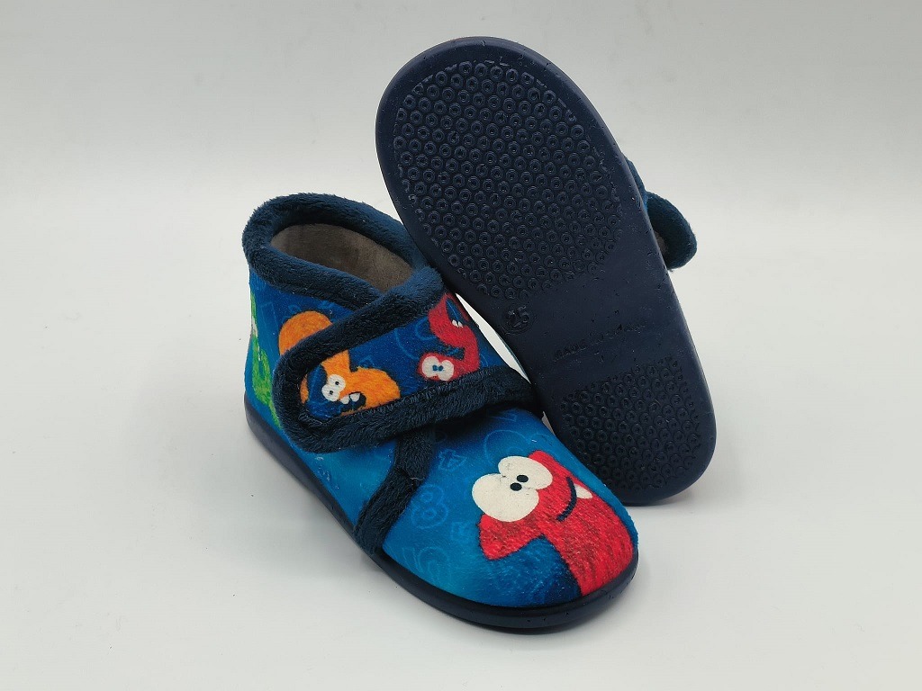 Botita infantil para casa con velcro - Imagen 5