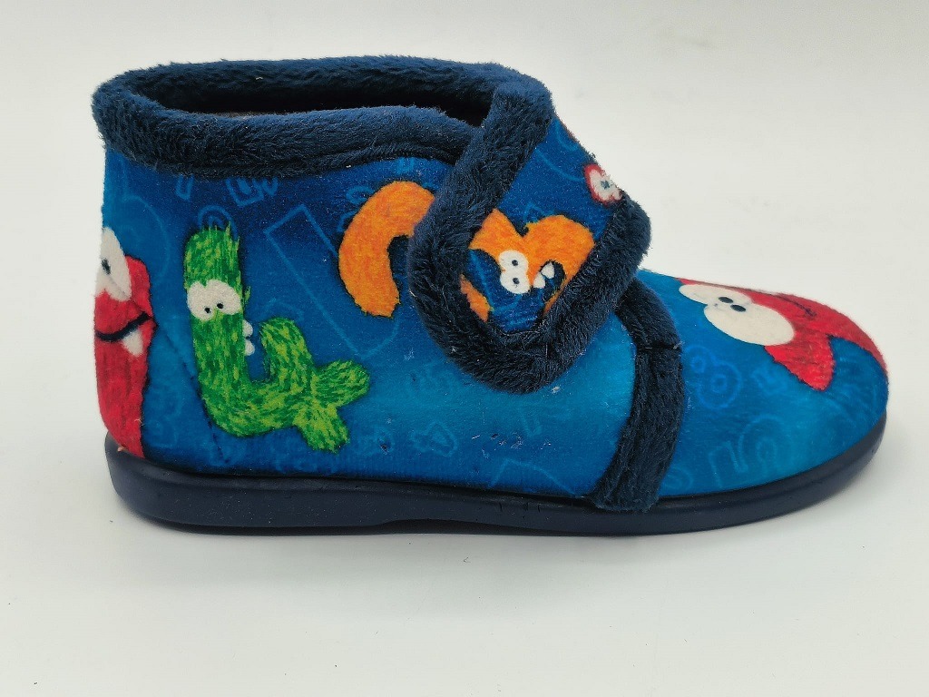 Botita infantil para casa con velcro - Imagen 4