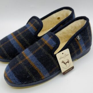 Zapatillas de casa cuadros lana Javer 106