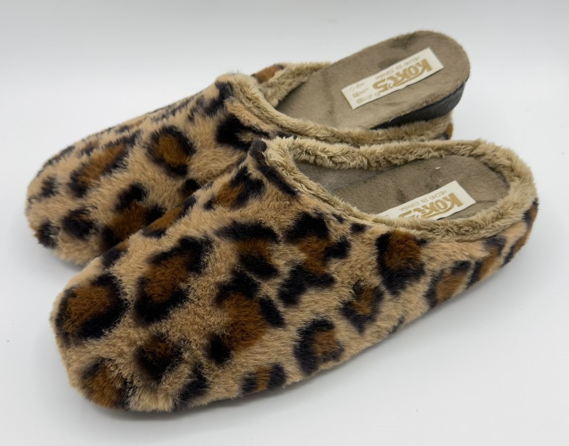Zapatillas de casa animal print Kokis 51012