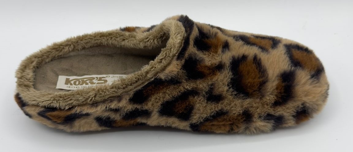 Zapatillas de casa animal print Kokis 51012 - Imagen 3
