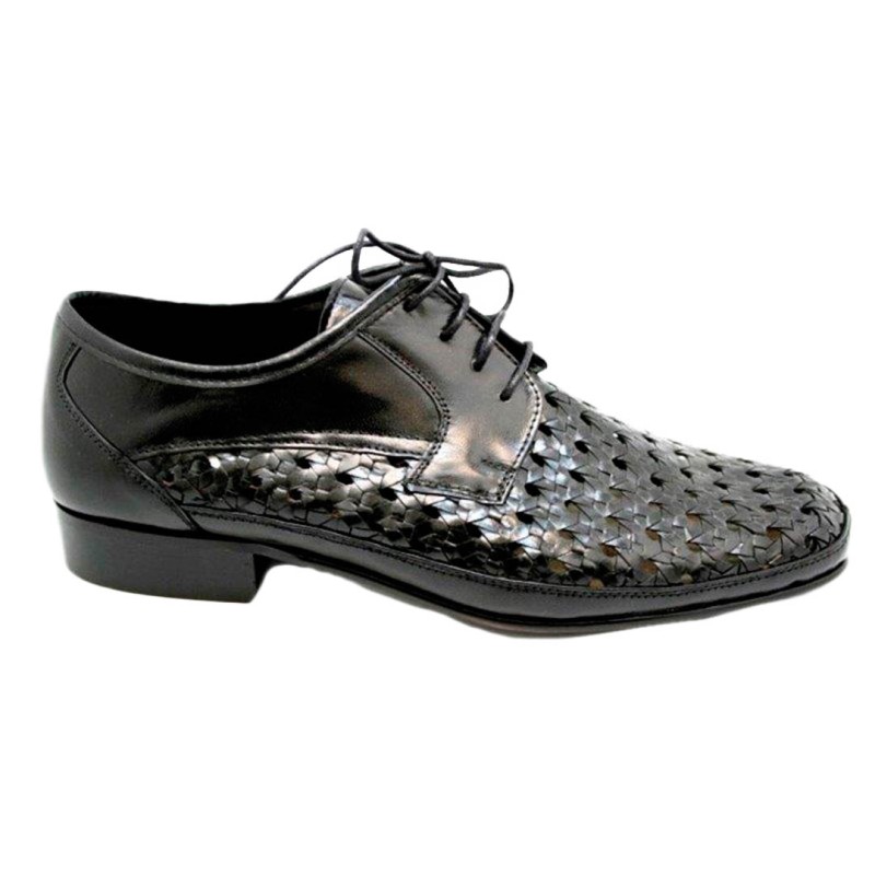 Zapato piel trenzado caballero Calzados JR 348 - Imagen 5