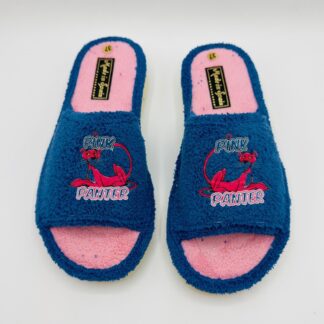Zapatillas de casa mujer Pantera rosa suela ligera