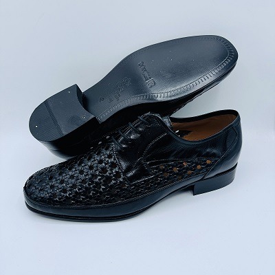 Zapato piel trenzado caballero Calzados JR 348 - Imagen 9
