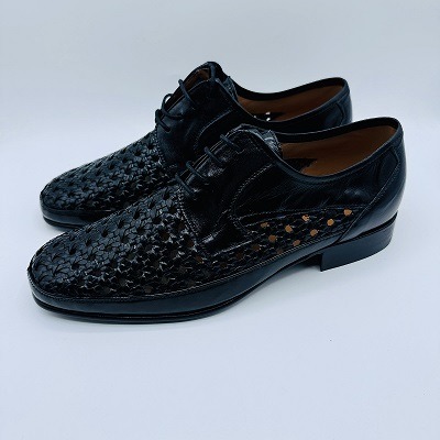Zapato piel trenzado caballero Calzados JR 348 - Imagen 8
