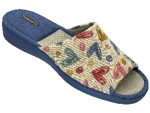 Zapatillas de casa Devalverde Corazones 1588