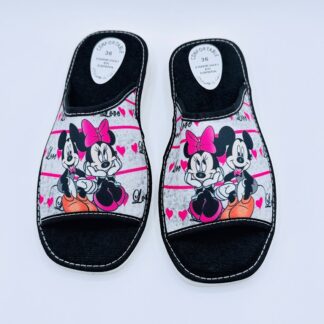 Zapatillas de casa Minnie y Mickey Love Confortable
