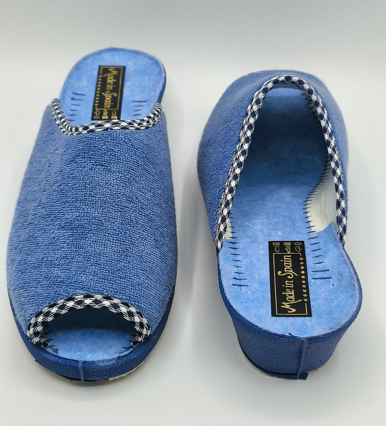 Zapatillas de casa mujer con cuña Calusa 6000 - Imagen 3