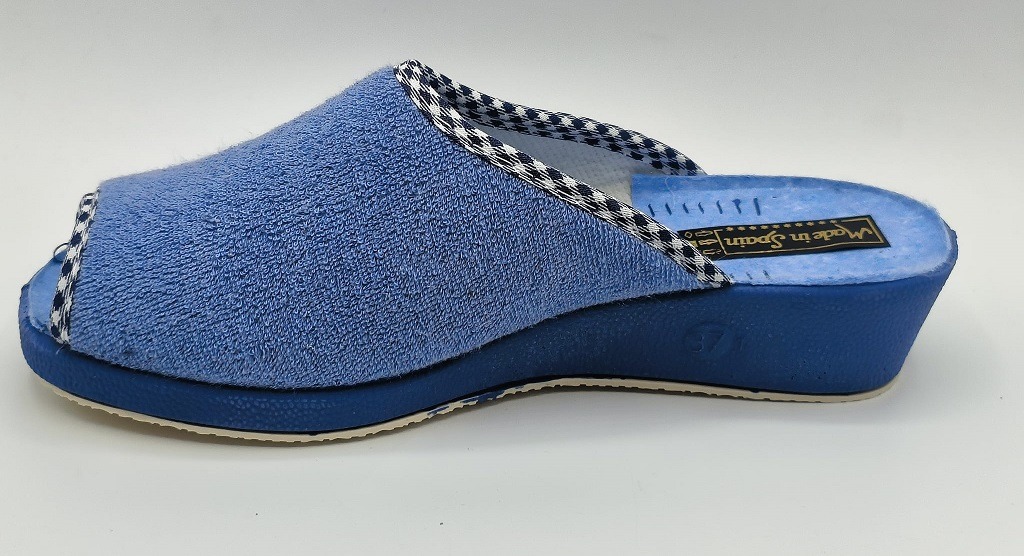 Zapatillas de casa mujer con cuña Calusa 6000 - Imagen 4