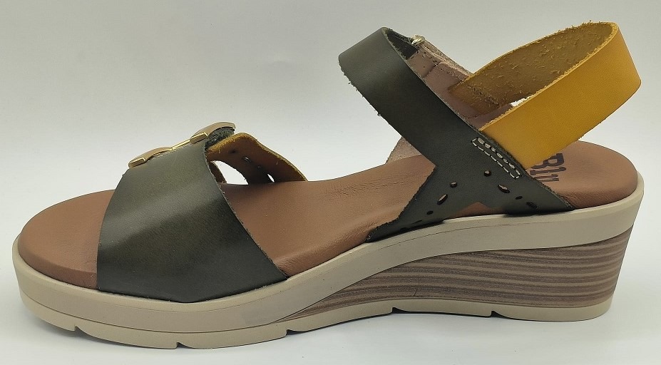 Sandalia mujer con cuña Blusandal 3122 - Imagen 5