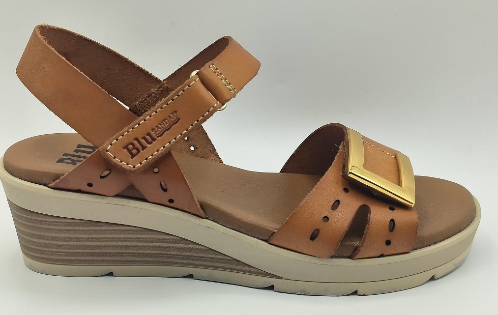 Sandalia mujer con cuña Blusandal 3122 - Imagen 11