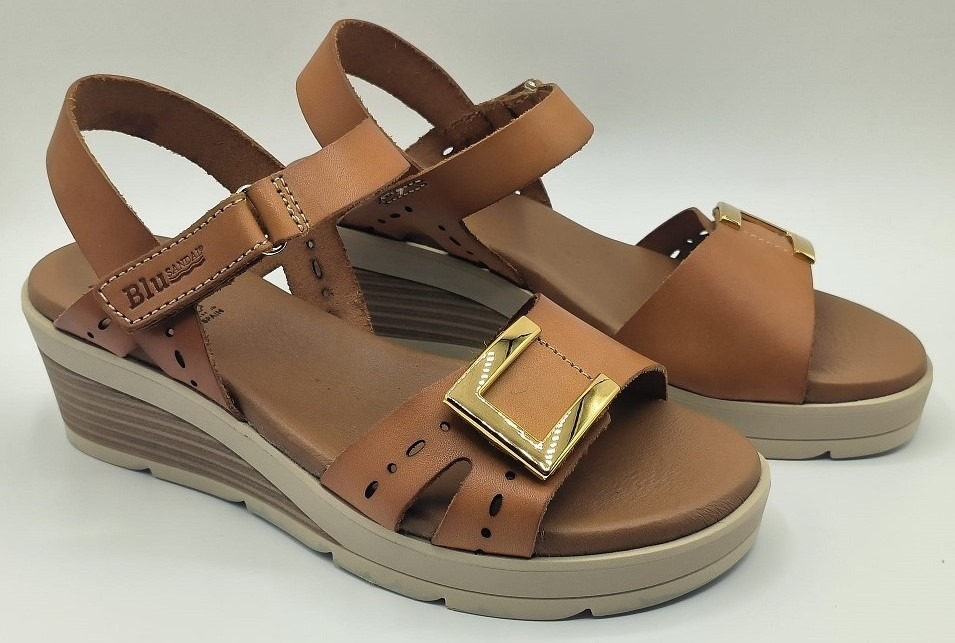 Sandalia mujer con cuña Blusandal 3122 - Imagen 7