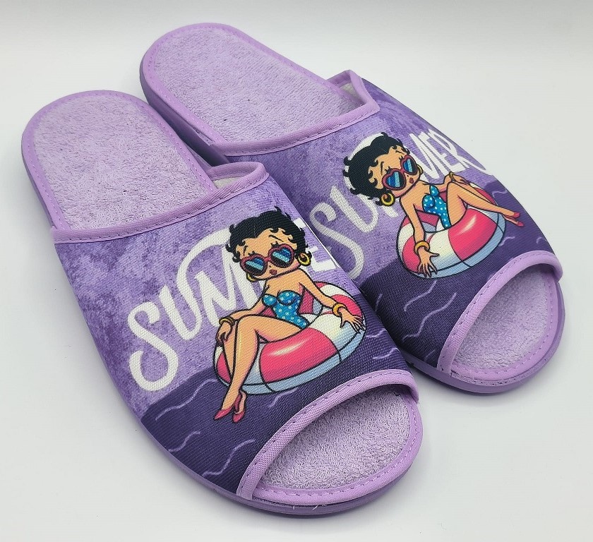 Zapatillas de casa mujer Betty Boop Summer - Imagen 2